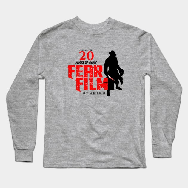 FEAR FILM Studios Anniversary Logo Long Sleeve T-Shirt by FearFilmStudios